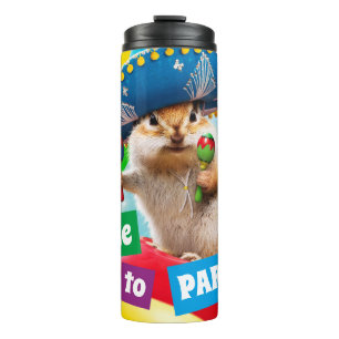Bouteilles Isothermes Parti Chipmunk De Sombrero