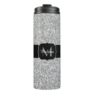 Bouteilles Isothermes Parties scintillant gris argent scintille Monogram