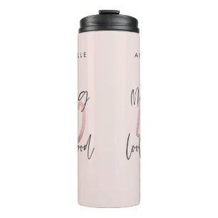 Bouteilles Isothermes parties scintillant rose fille, 40e anniversaire m