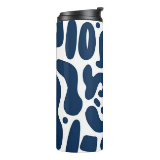 Bouteilles Isothermes Paruline Abstraite bleue