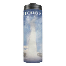 Paruline de Yellowstone, Vielle Mug De Voyage Fidè