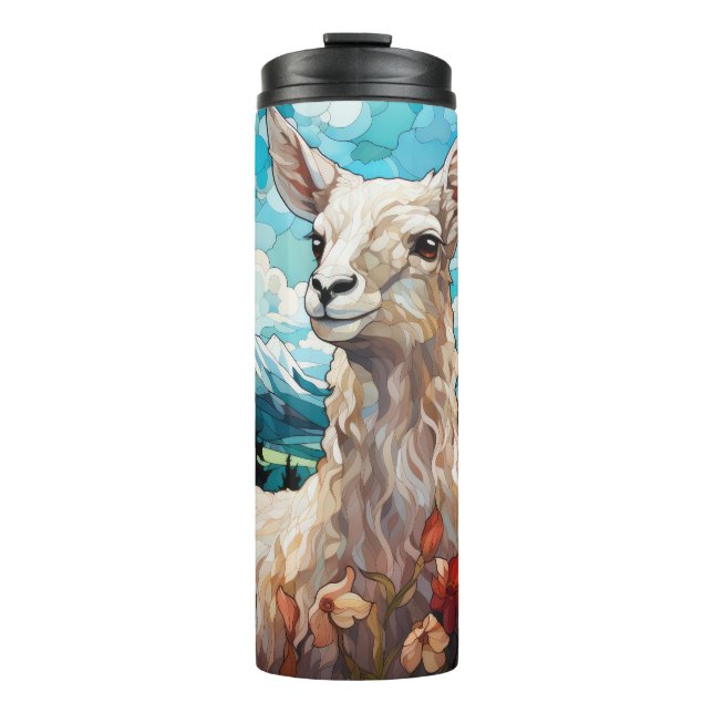 Bouteilles Isothermes Paruline Llama en Verre (Devant)