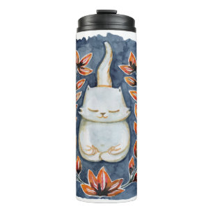 Bouteilles Isothermes Paruline thermale de yoga Cat
