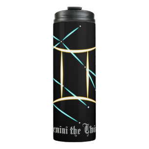 Bouteilles Isothermes Paruline thermale Gemini Constellation Zodiaque