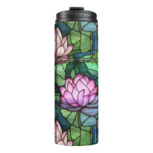 Bouteilles Isothermes Paruline thermale Lotus en verre tendu