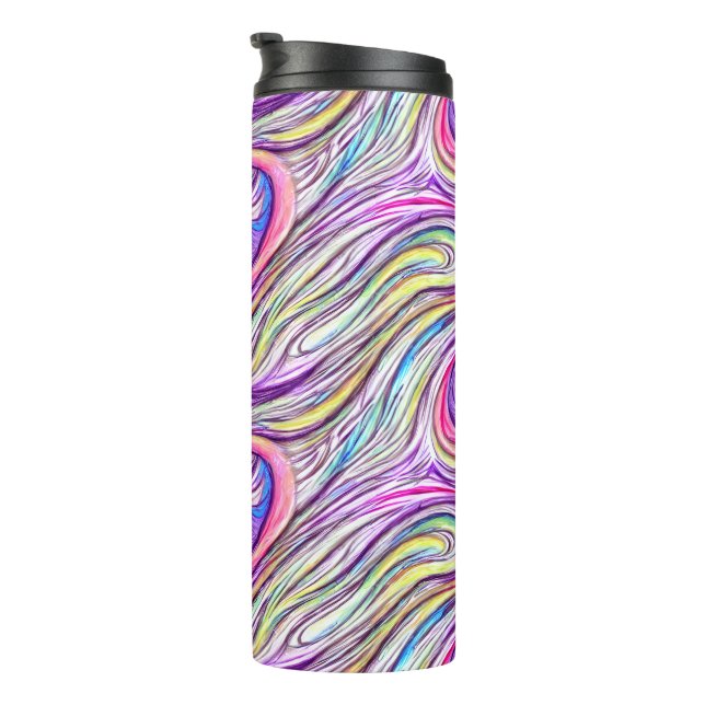 Bouteilles Isothermes Paruline thermale Pastel Swirlscape (Tourné sur la droite)