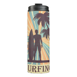 Bouteilles Isothermes Paruline thermale surfer Dude