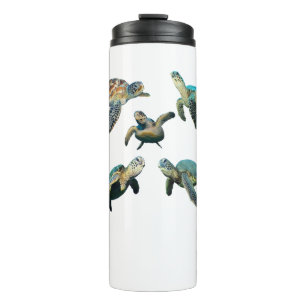 Bouteilles Isothermes Paruline thermique à fuite de tortue de mer