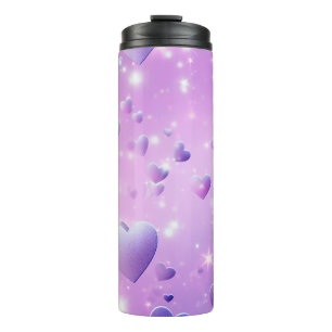 Bouteilles Isothermes Paruline thermique au coeur lumineux violet