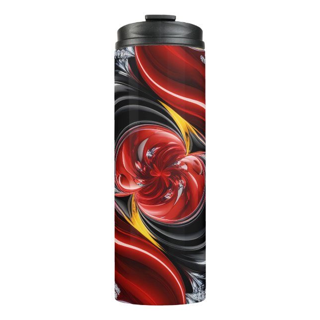 Bouteilles Isothermes Paruline thermique aux couleurs allemandes (Devant)