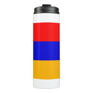 Bouteilles Isothermes Paruline thermique avec drapeau d'Arménie