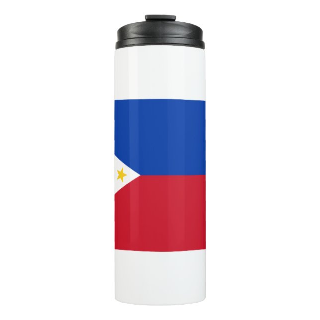 Bouteilles Isothermes Paruline thermique avec drapeau des Philippines (Devant)