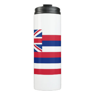 Bouteilles Isothermes Paruline thermique avec drapeau d'Hawaii, États-Un
