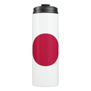 Bouteilles Isothermes Paruline thermique avec drapeau du Japon