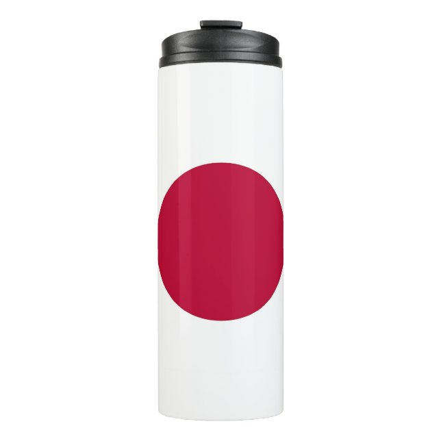 Bouteilles Isothermes Paruline thermique avec drapeau du Japon (Devant)