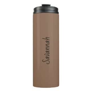 Bouteilles Isothermes Paruline thermique Brown au chocolat
