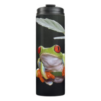 Paruline thermique de grenouille à texte personnal