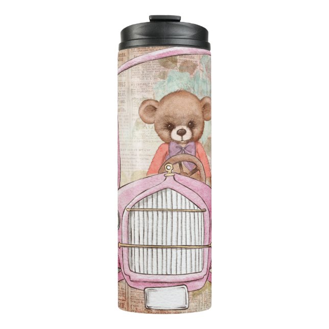 Bouteilles Isothermes Paruline thermique de l'ours en peluche (Devant)