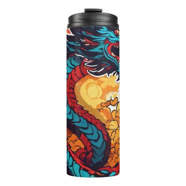 Bouteilles Isothermes Paruline thermique Dragon (Devant)