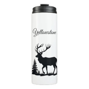 Bouteilles Isothermes Paruline thermique - Elk de Yellowstone