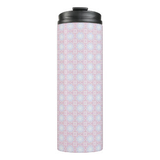 Bouteilles Isothermes Paruline thermique géométrique Pastel doux