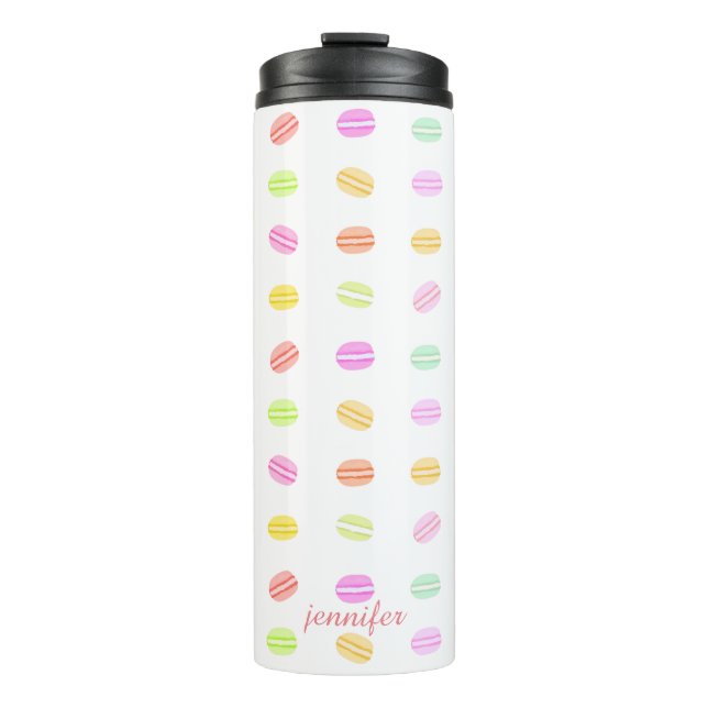 Bouteilles Isothermes Paruline thermique Macaron (Devant)