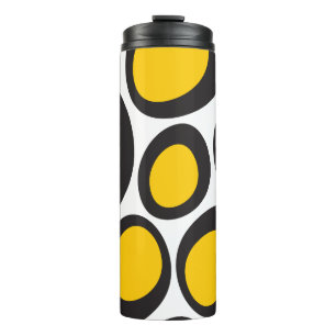 Bouteilles Isothermes Paruline thermique noir et jaune Ovvio