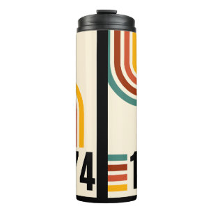 Bouteilles Isothermes Paruline thermique Vintage rétro 1974