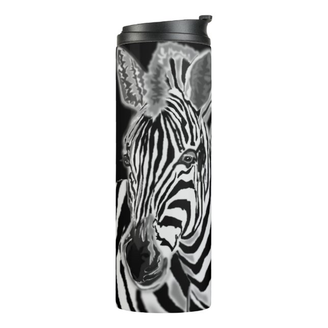 Bouteilles Isothermes Paruline thermique Zebra (Tourné sur la gauche)