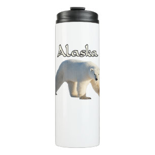 Bouteilles Isothermes Paruline thermol de l'ours polaire de l'Alaska