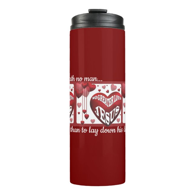 Bouteilles Isothermes Pas d'Amour Plus Grand© Tumbler Thermal (Devant)