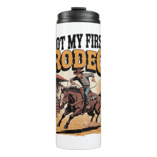 Bouteilles Isothermes Pas mon premier Rodeo Horse pays Western