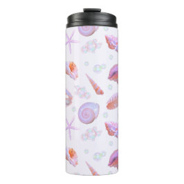 Bouteilles Isothermes Pastel Seashell & Pearl Ocean Aesthetic