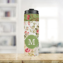 Patchwork Rose Monogramme Personnalisé