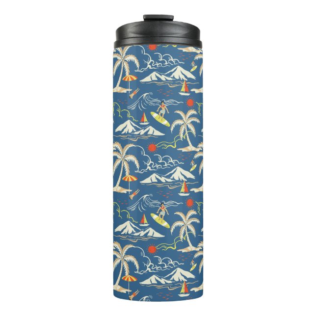 Bouteilles Isothermes Patters tropicaux (Devant)