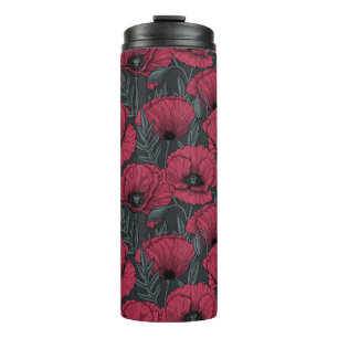 Bouteilles Isothermes Pavot à Viva Magenta Tumbler thermique