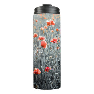 Bouteilles Isothermes Pavot fleur sauvage