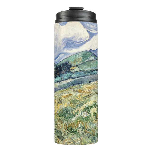 Bouteilles Isothermes Paysage de Saint-Rémy par Vincent Van Gogh (Devant)