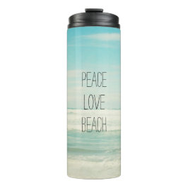 Bouteilles Isothermes Peace Love Beach
