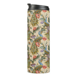 Bouteilles Isothermes Peacock Art Nouveau motif floral