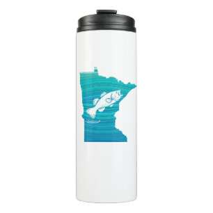 Bouteilles Isothermes Pêche par vagues du Minnesota