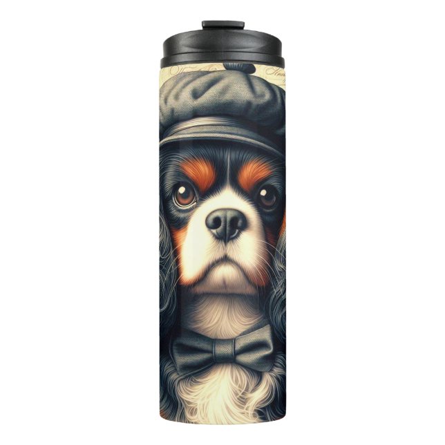 Bouteilles Isothermes Peinture Cavalier King Charles Spaniel (Devant)