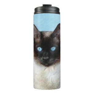 Bouteilles Isothermes Peinture de chats de Siamese - Cute Original Cat A