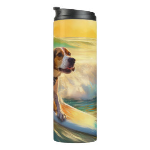 Bouteilles Isothermes Peinture de surf sur la plage de Beagle