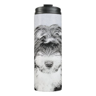 Bouteilles Isothermes Peinture de Terrier Tibétain - Art de Chien Origin
