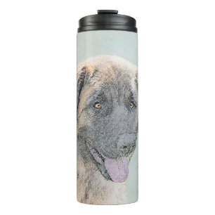 Bouteilles Isothermes Peinture Leonberger - Joli art original chien