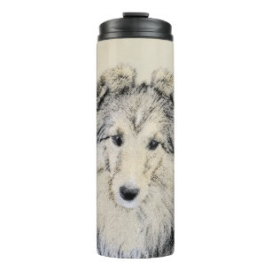 Bouteilles Isothermes Peinture Shetland Sheepdog - Jolie art original ch