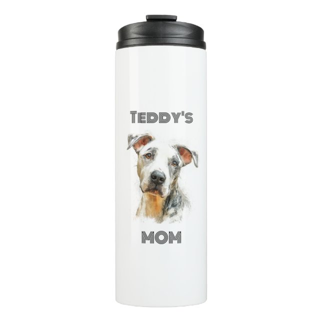 Bouteilles Isothermes Personalized Dog Mom Thermal Tumbler | Custom Gift (Devant)