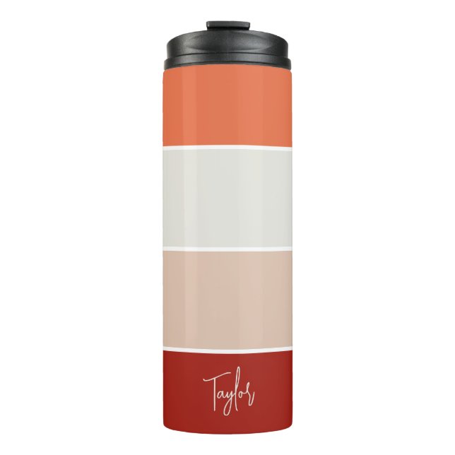 Bouteilles Isothermes Personalized Name Modern Simple And Trendy (Devant)