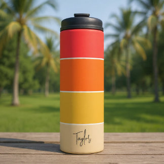 Bouteilles Isothermes Personalized Name Modern Simple And Trendy